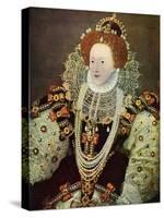 Elizabeth I, Queen of England and Ireland, C1588, (C1902-190)-George Gower-Stretched Canvas