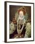 Elizabeth I, Queen of England and Ireland, C1588, (C1902-190)-George Gower-Framed Giclee Print