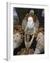 Elizabeth I, Queen of England and Ireland, C1588-George Gower-Framed Giclee Print