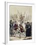 Elizabeth I, Queen of England and Ireland, in the Tilbury Camp, 1588-null-Framed Giclee Print