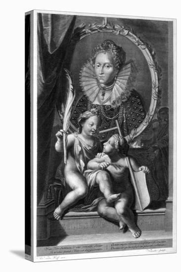 Elizabeth I, Queen of England and Ireland-Cornelis Vermeulen-Stretched Canvas