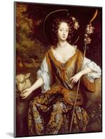 Elizabeth Jones, Countess of Kildare, C.1684-William Wissing-Mounted Giclee Print