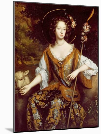 Elizabeth Jones, Countess of Kildare, C.1684-William Wissing-Mounted Giclee Print