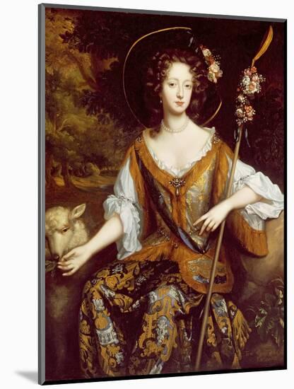 Elizabeth Jones, Countess of Kildare, C.1684-William Wissing-Mounted Giclee Print