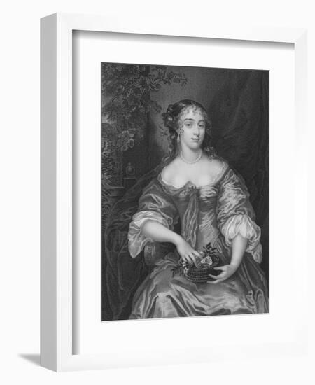 Elizabeth, Lady Denham-Sir Peter Lely-Framed Giclee Print