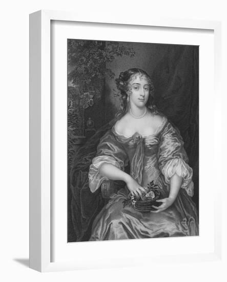 Elizabeth, Lady Denham-Sir Peter Lely-Framed Giclee Print