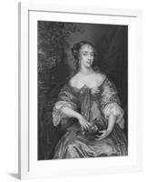 Elizabeth, Lady Denham-Sir Peter Lely-Framed Giclee Print