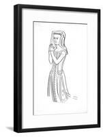 Elizabeth Lady Despenser-null-Framed Art Print