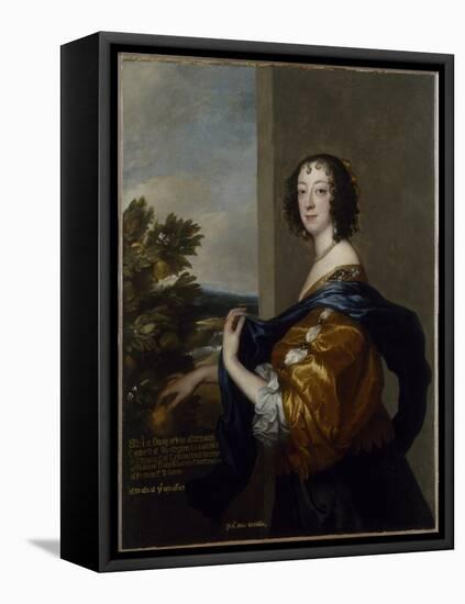 Elizabeth, Lady Dungarvan and Clifford-Sir Anthony Van Dyck-Framed Stretched Canvas