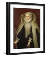 Elizabeth, Lady Hoby, Née Elizabeth Cooke (1528-160), Late 18th Cent.-Henry Bone-Framed Giclee Print