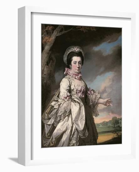 Elizabeth, Lady Jones, 1769-Francis Cotes-Framed Giclee Print