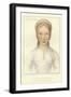 Elizabeth, Lady Parker-Hans Holbein the Younger-Framed Giclee Print