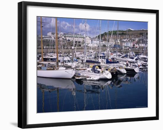 Elizabeth Marina, St. Helier, Jersey, Channel Islands, United Kingdom-David Hunter-Framed Photographic Print