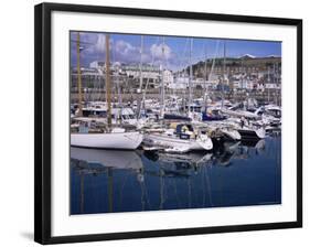Elizabeth Marina, St. Helier, Jersey, Channel Islands, United Kingdom-David Hunter-Framed Photographic Print