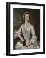 Elizabeth Moffatt Sherburne, c.1750-John Greenwood-Framed Giclee Print