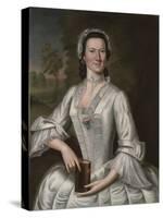 Elizabeth Moffatt Sherburne, c.1750-John Greenwood-Stretched Canvas