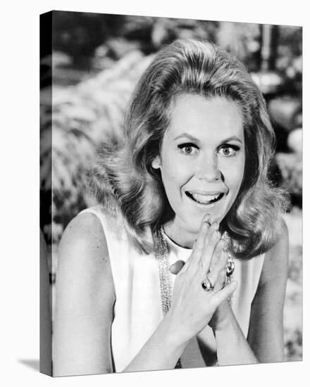 Elizabeth Montgomery - Bewitched-null-Stretched Canvas