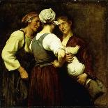 French War Orphan in Penmarch, Brittany-Elizabeth Nourse-Giclee Print