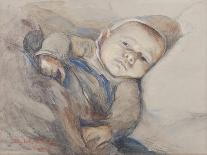 French War Orphan in Penmarch, Brittany-Elizabeth Nourse-Giclee Print