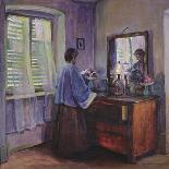 The Closed Shutters (Oil on Canvas)-Elizabeth Nourse-Giclee Print