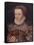Elizabeth of Austria, (1554-1592), wife of King Charles IX (1550-1574), c1571, (1911)-Francois Clouet-Framed Stretched Canvas