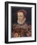 Elizabeth of Austria, (1554-1592), wife of King Charles IX (1550-1574), c1571, (1911)-Francois Clouet-Framed Giclee Print