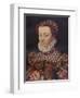 Elizabeth of Austria, (1554-1592), wife of King Charles IX (1550-1574), c1571, (1911)-Francois Clouet-Framed Giclee Print