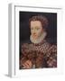 Elizabeth of Austria, (1554-1592), wife of King Charles IX (1550-1574), c1571, (1911)-Francois Clouet-Framed Giclee Print