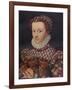 Elizabeth of Austria, (1554-1592), wife of King Charles IX (1550-1574), c1571, (1911)-Francois Clouet-Framed Giclee Print