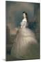 Elizabeth of Bavaria (1837-98), Empress of Austria, Wife of Emperor Franz Joseph (1830-1916)-Franz Xaver Winterhalter-Mounted Giclee Print