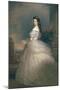 Elizabeth of Bavaria (1837-98), Empress of Austria, Wife of Emperor Franz Joseph (1830-1916)-Franz Xaver Winterhalter-Mounted Giclee Print