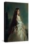 Elizabeth of Bavaria (1837-98), Wife of Emperor Franz Joseph I of Austria (1830-1916)-Franz Xaver Winterhalter-Stretched Canvas