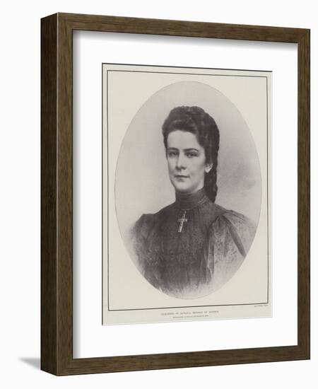 Elizabeth of Bavaria, Empress of Austria-null-Framed Giclee Print