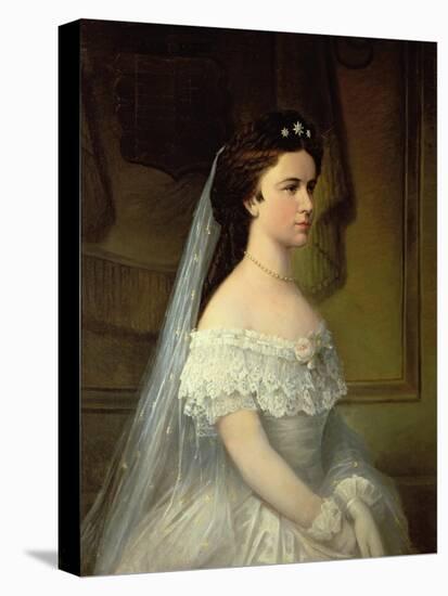 Elizabeth of Bavaria-Austrian School-Stretched Canvas