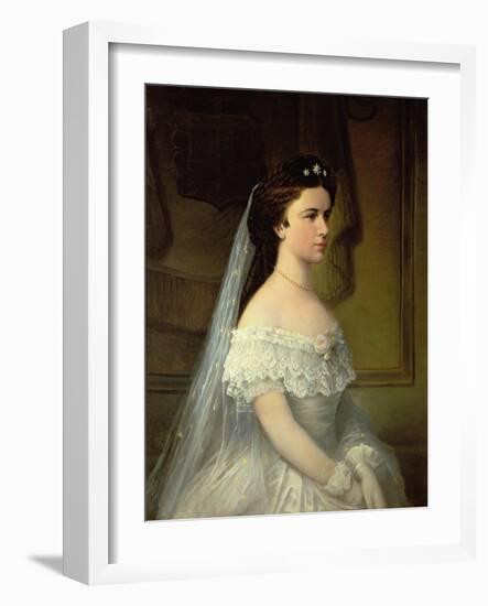 Elizabeth of Bavaria-Austrian School-Framed Giclee Print