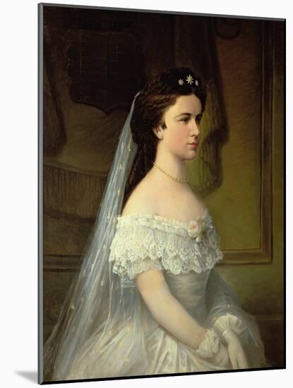 Elizabeth of Bavaria-Austrian School-Mounted Giclee Print