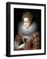 Elizabeth of France, Queen of Spain, Ca. 1615-Frans Pourbus The Younger-Framed Giclee Print