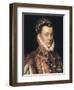 Elizabeth of Valois-Alonso Sanchez Coello-Framed Art Print