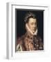 Elizabeth of Valois-Alonso Sanchez Coello-Framed Art Print