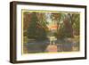 Elizabeth Park, Hartford, Connecticut-null-Framed Art Print