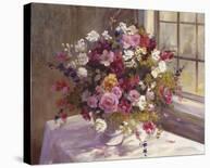 Roses on a Window Sill-Elizabeth Parsons-Laminated Giclee Print