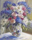 Delphiniums on a Window Sill-Elizabeth Parsons-Giclee Print