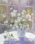 Delphiniums on a Window Sill-Elizabeth Parsons-Giclee Print