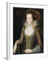 Elizabeth Poulett, 1616-Robert Peake-Framed Giclee Print