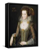 Elizabeth Poulett, 1616-Robert Peake-Framed Stretched Canvas