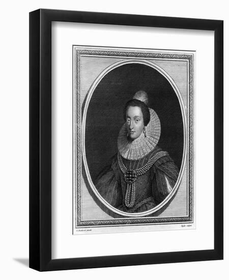 Elizabeth, Princess of Palestine and Queen of Bohemia, 1787-Taylor-Framed Giclee Print