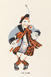 Sir Harry Lauder, Scottish Music-Hall Entertainer-Elizabeth Pyke-Framed Art Print