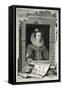 Elizabeth, Queen of Bohemia-G Vertue-Framed Stretched Canvas