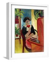 Elizabeth Reading-Auguste Macke-Framed Giclee Print