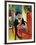 Elizabeth Reading-Auguste Macke-Framed Premium Giclee Print